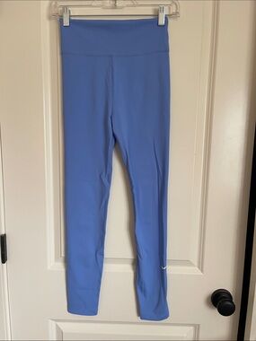 Nike Light Blue High-Rise Workout Leggings